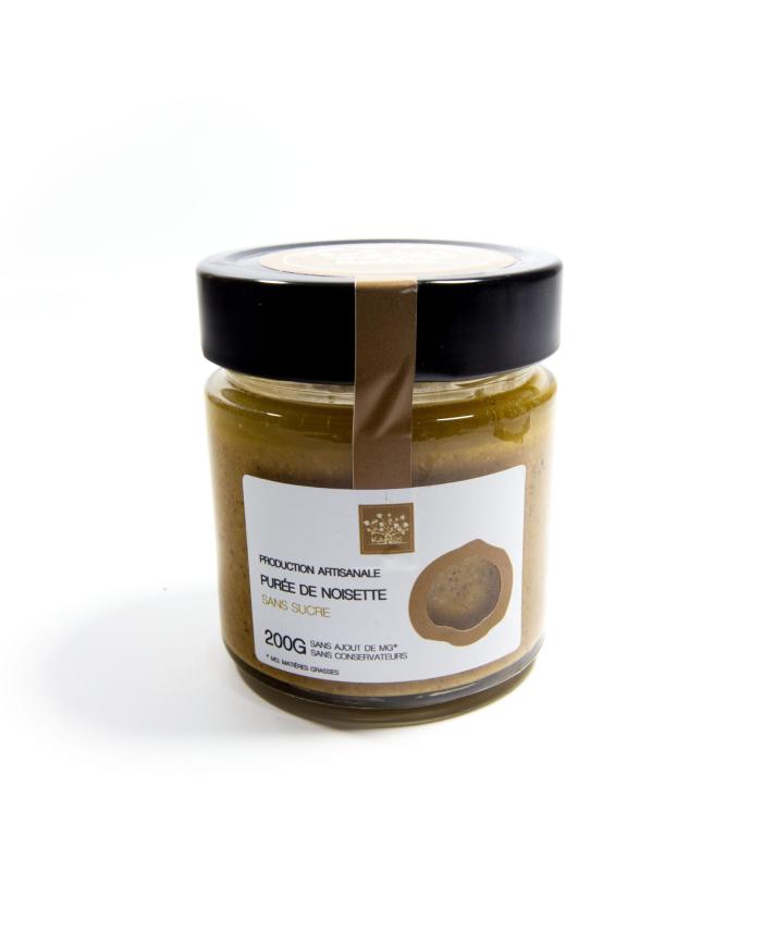 Purée de noisettes sans sucre – 200G - Karmos